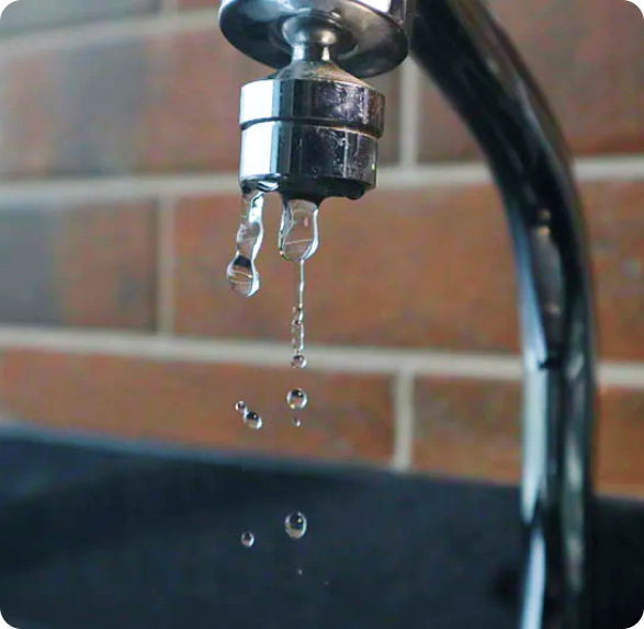 Image of water dripping from tap